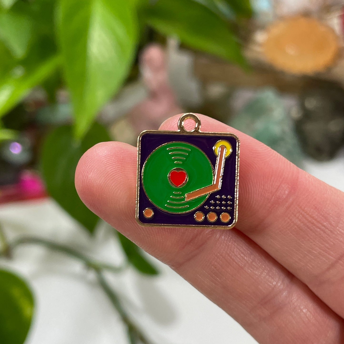 Record Player Charm