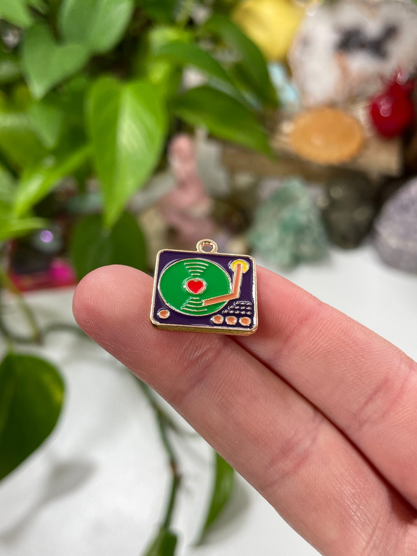 Record Player Charm