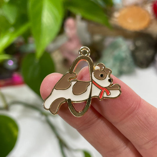 Jump Through Hoops Charm