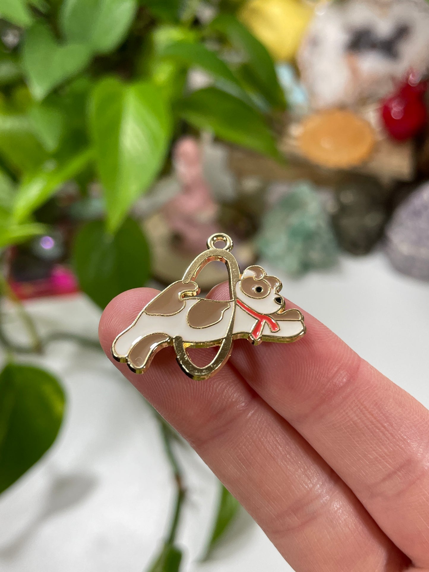 Jump Through Hoops Charm