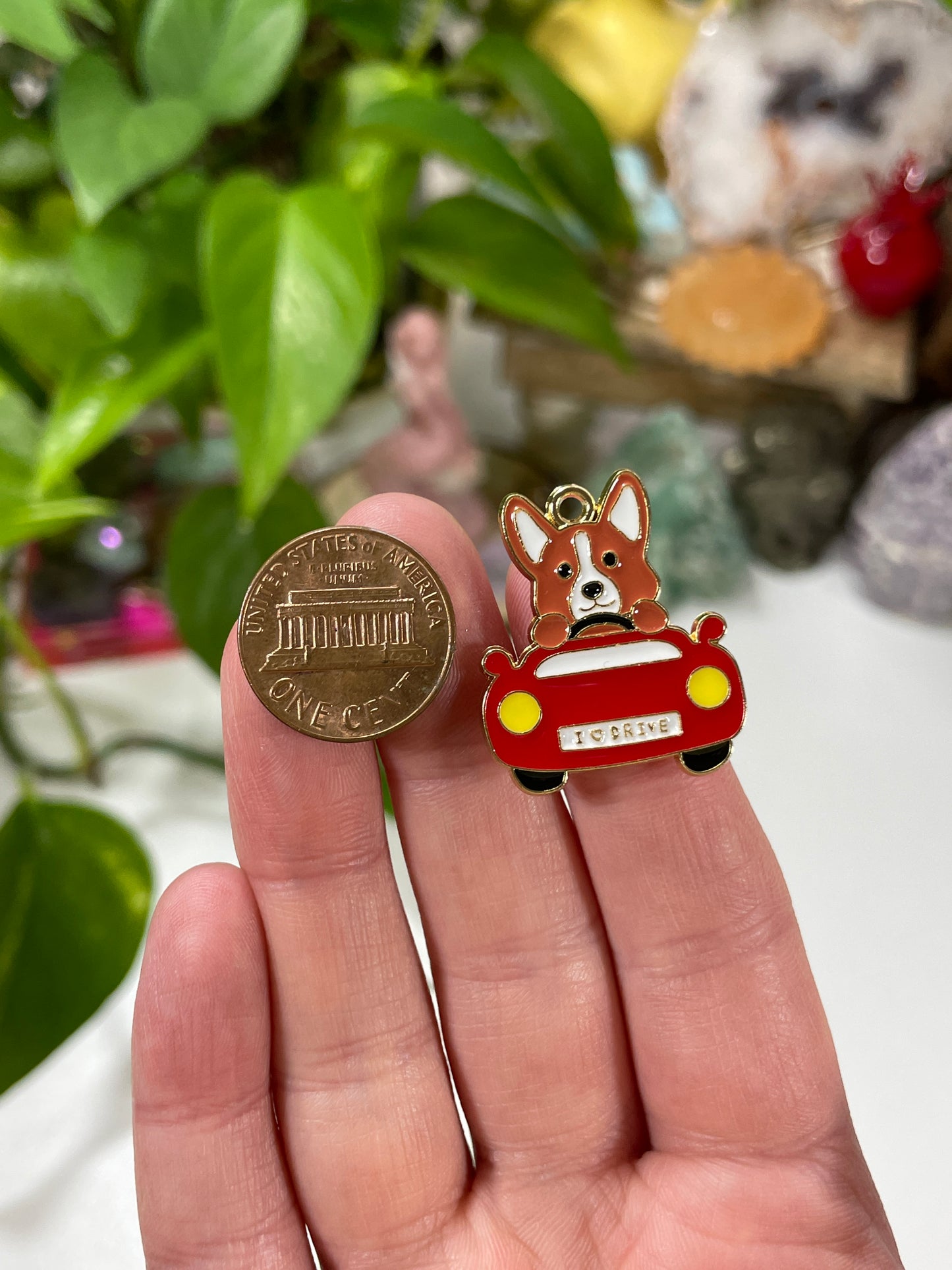 Driving the Car Charm
