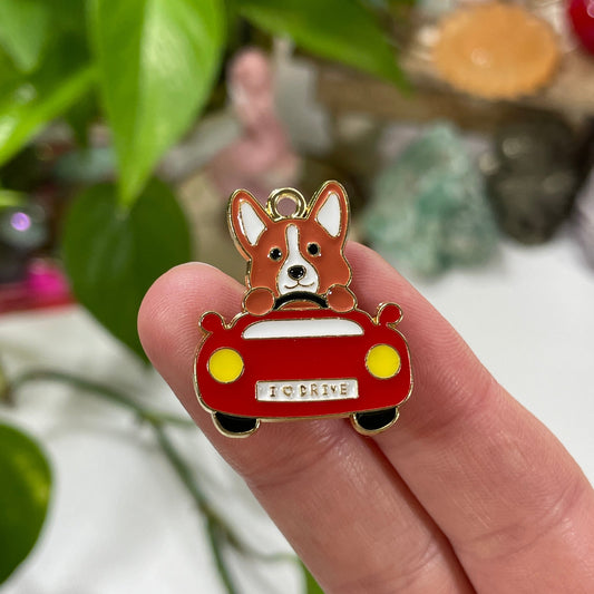Driving the Car Charm