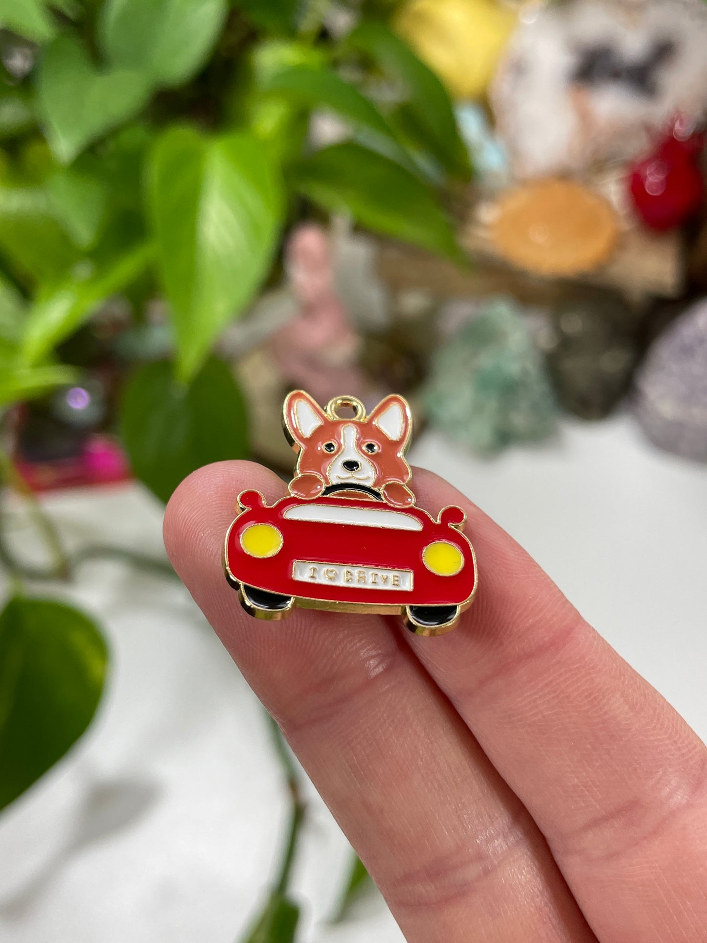 Driving the Car Charm