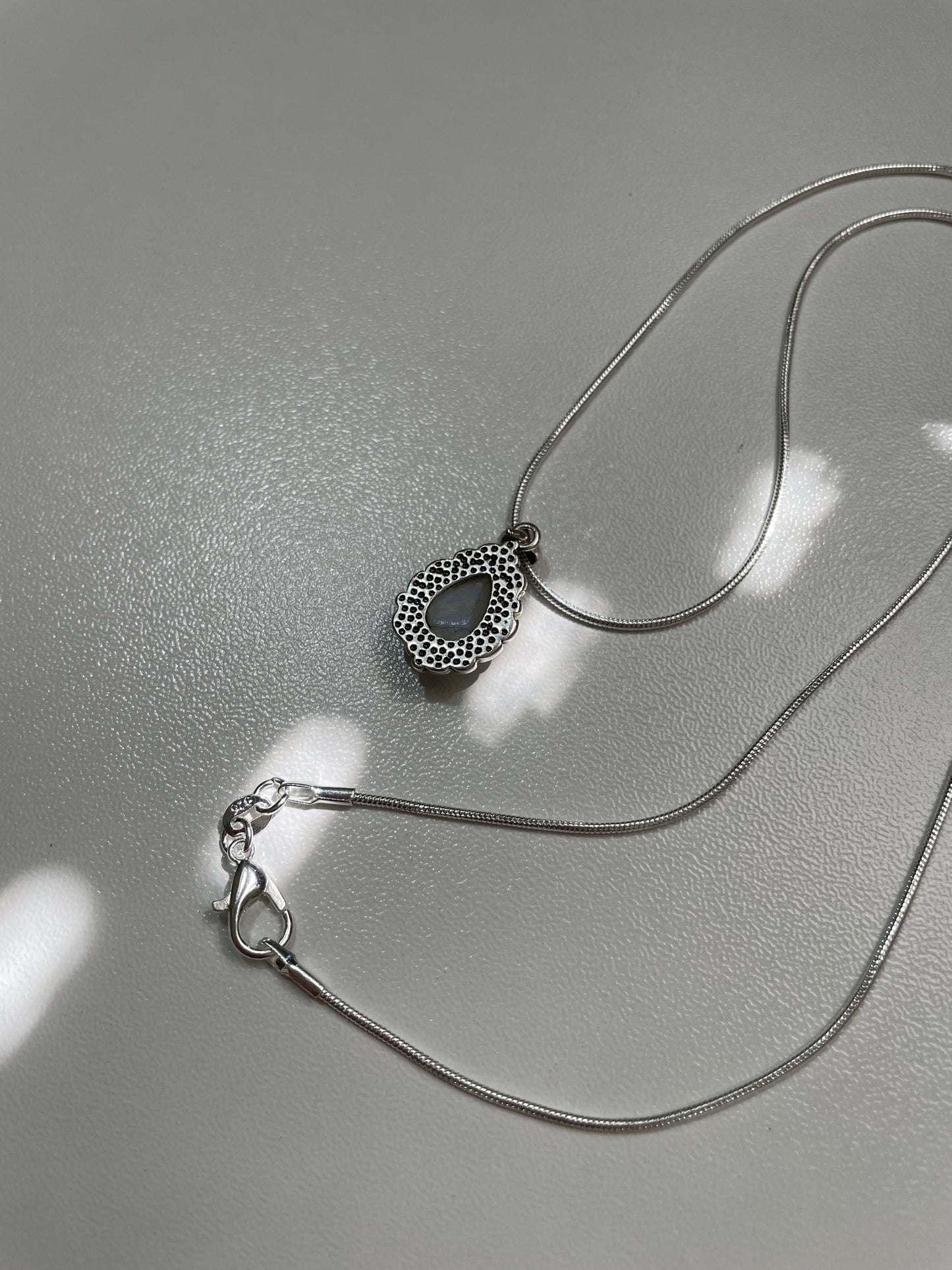 Celestial Priestess Moonstone Necklace