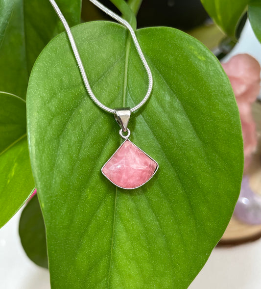 Venus Rising Rhodochrosite Necklace