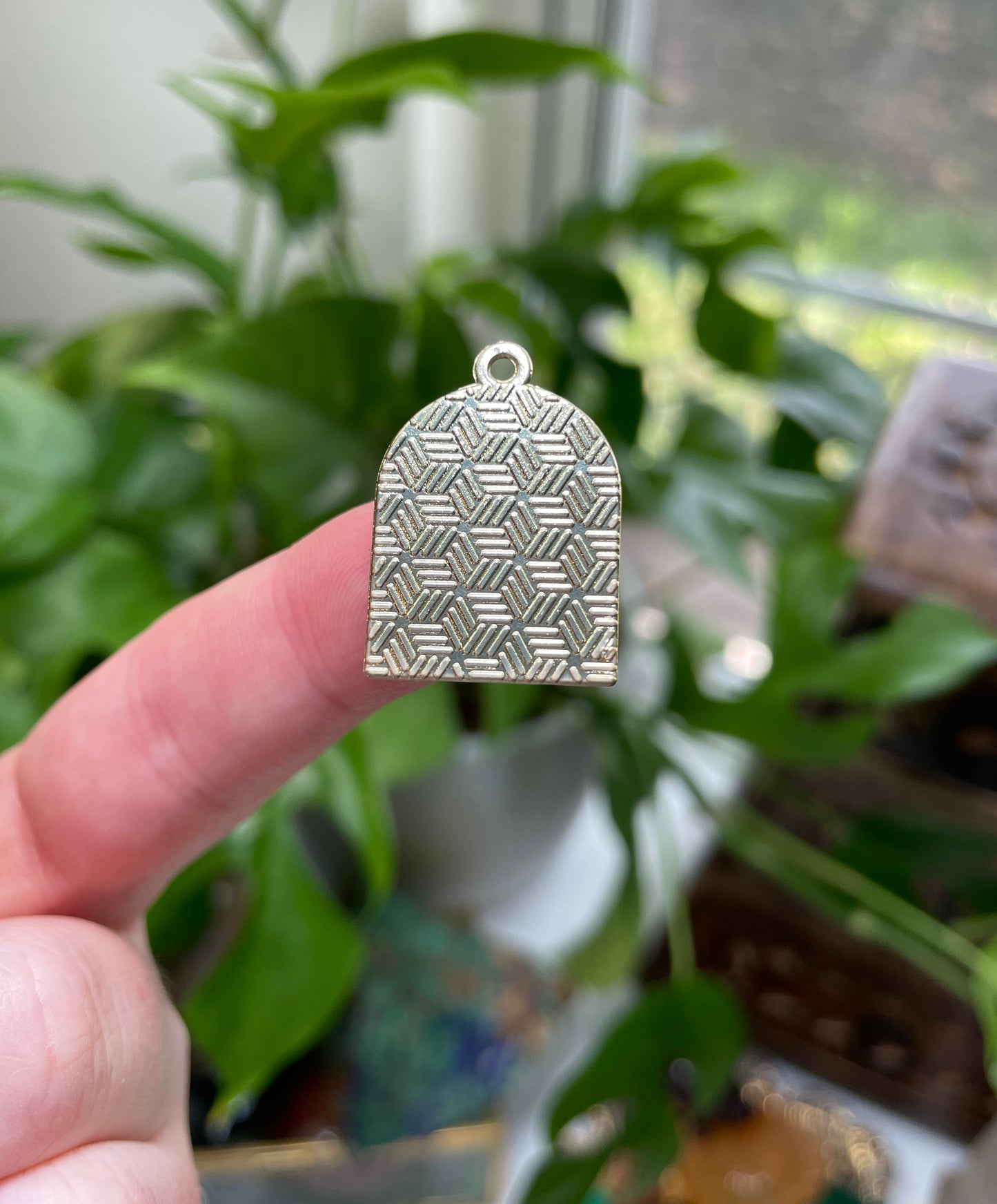 The Moon Tarot Cat Charm