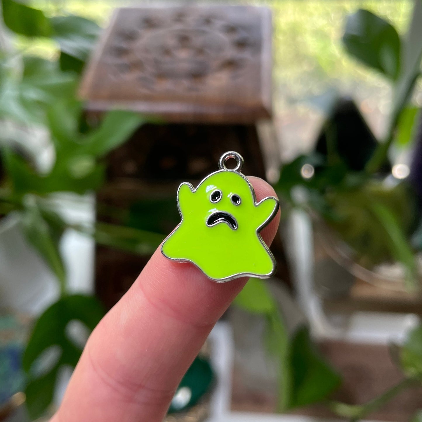 Sad Green Ghost