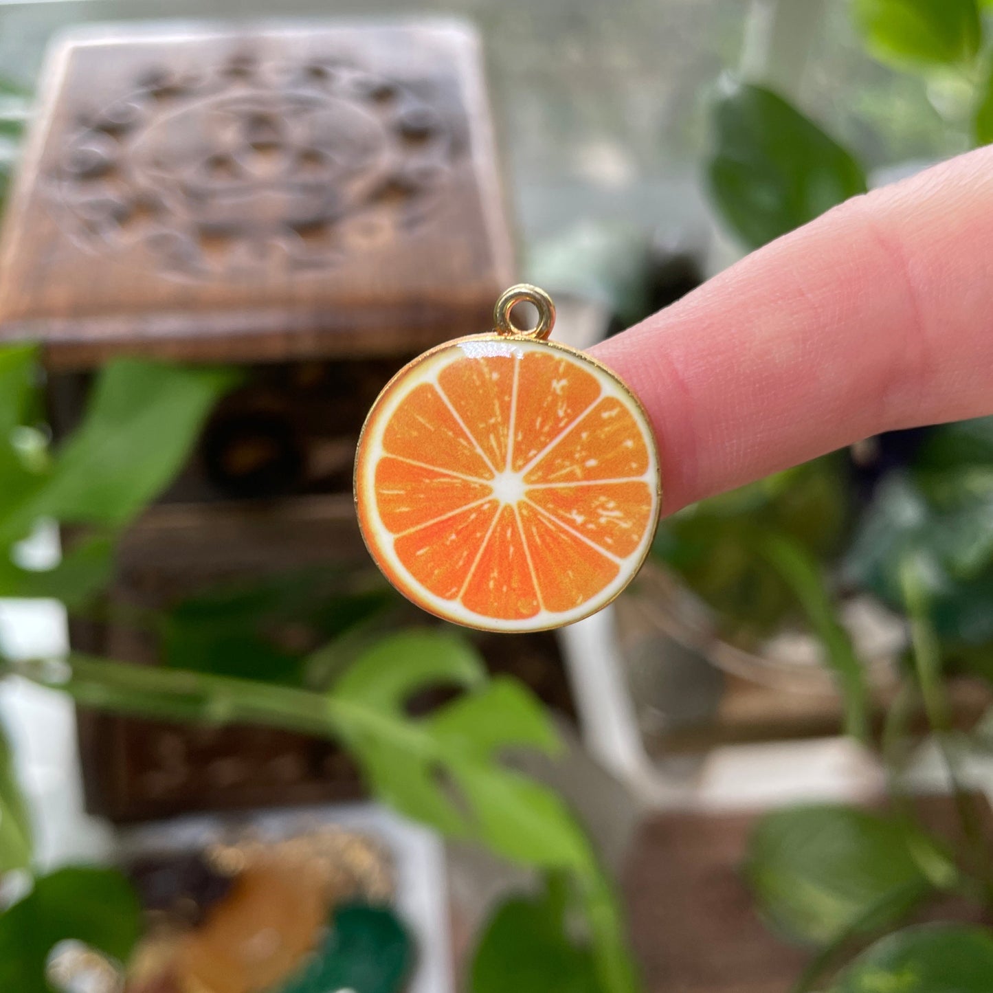 Fruit Enamel Charm