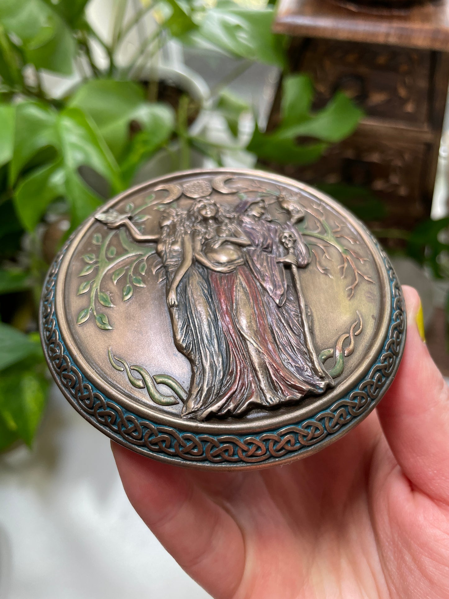 Triple Goddess Maiden Mother Crone Box