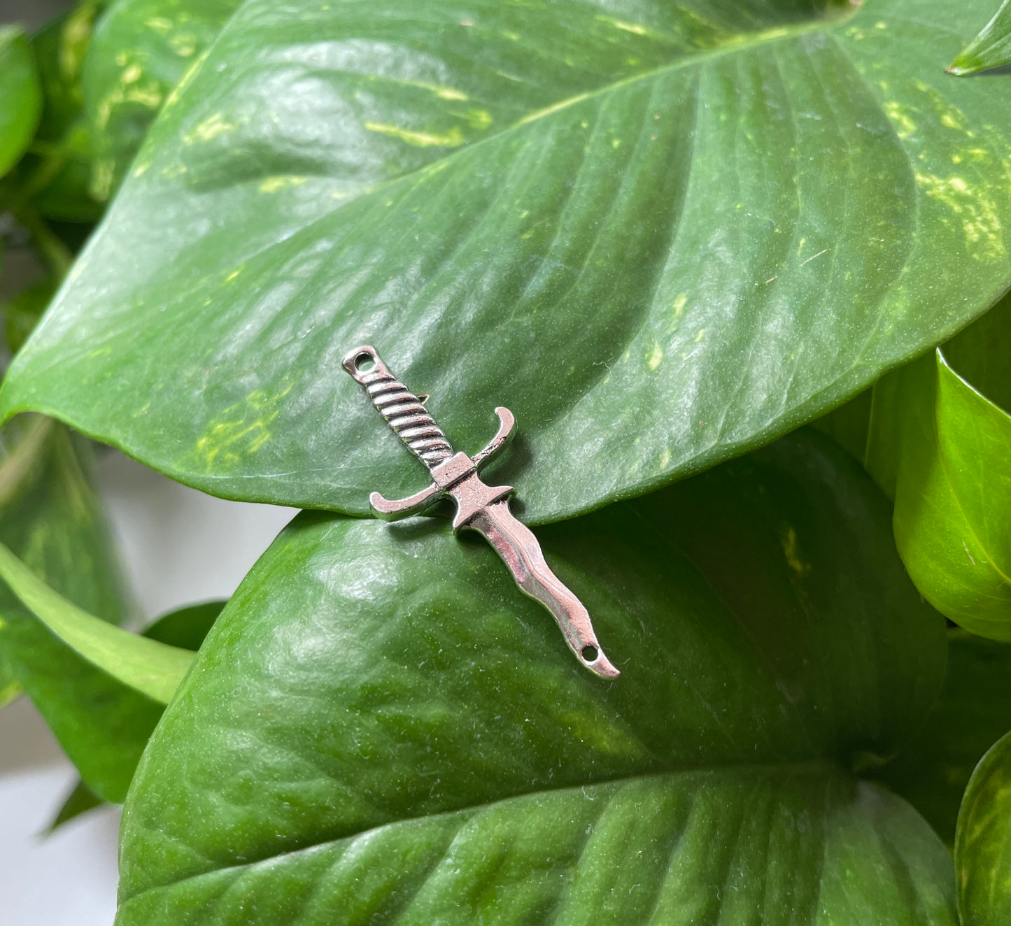 Wavy Dagger Charm