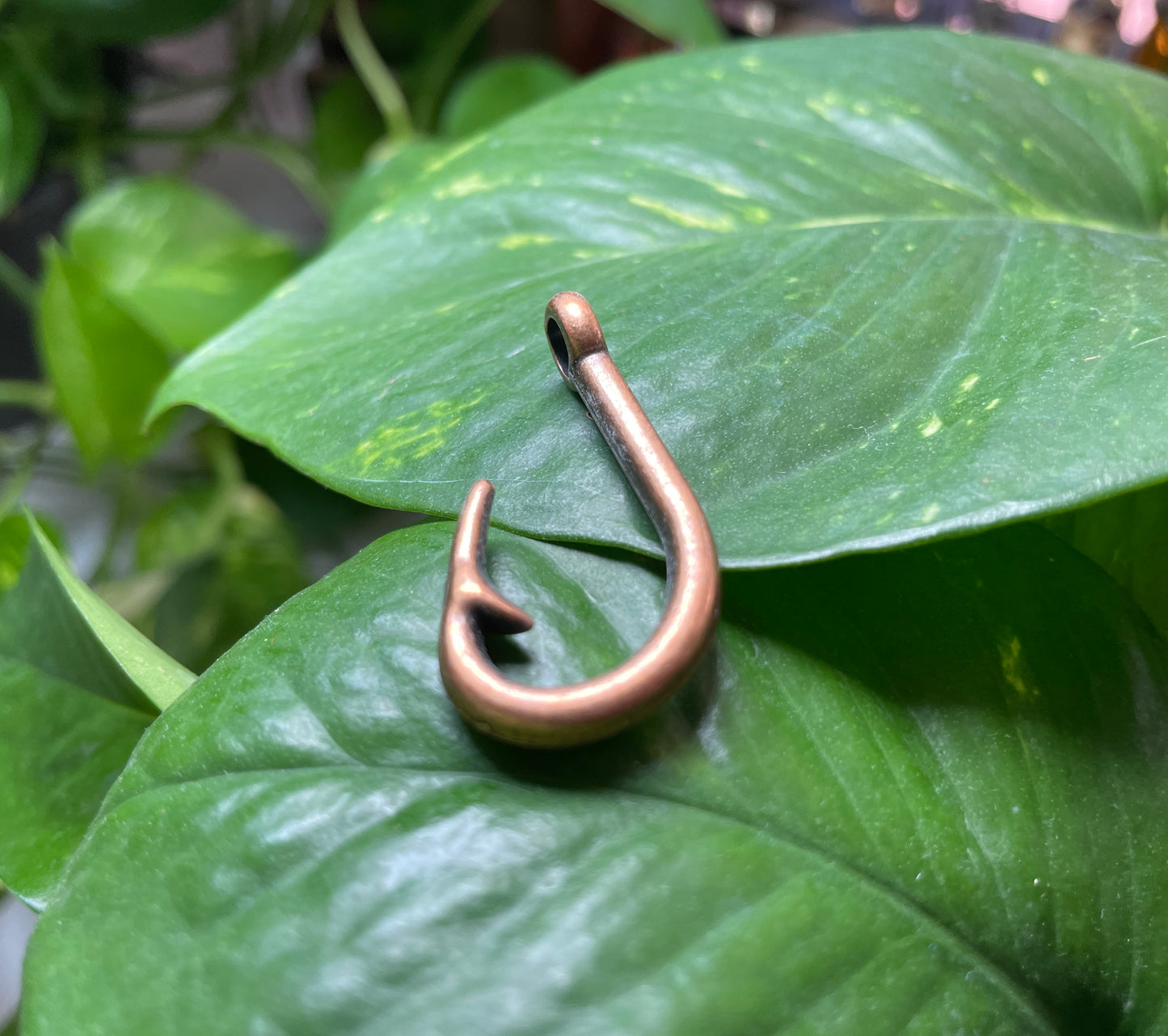 Bronze Hook Pendant