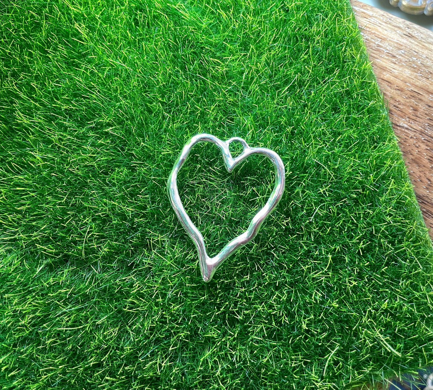 Imperfect Heart Charm