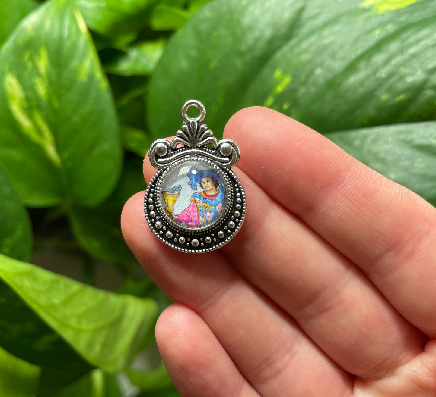 Minor Arcana Tarot Necklace - Vintage Inspired Handmade