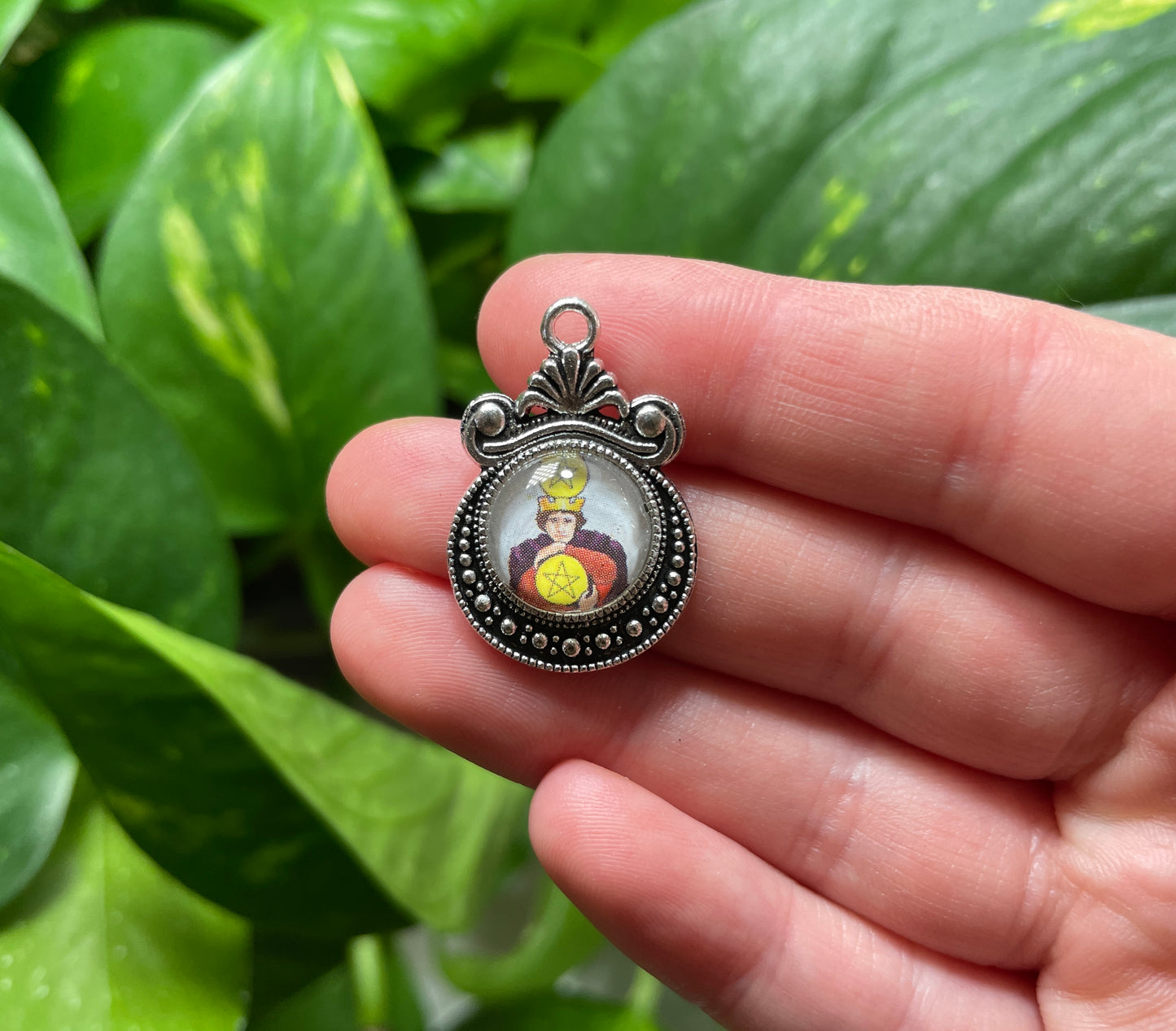 Minor Arcana Tarot Necklace - Vintage Inspired Handmade