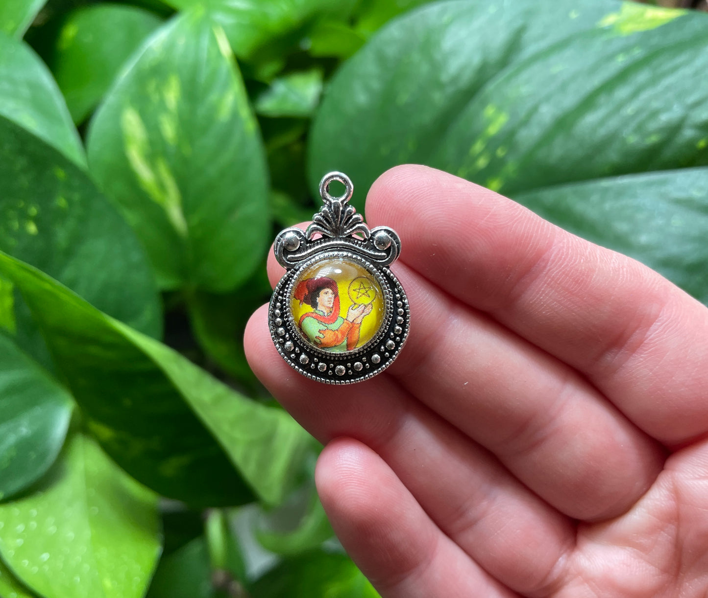 Minor Arcana Tarot Necklace - Vintage Inspired Handmade
