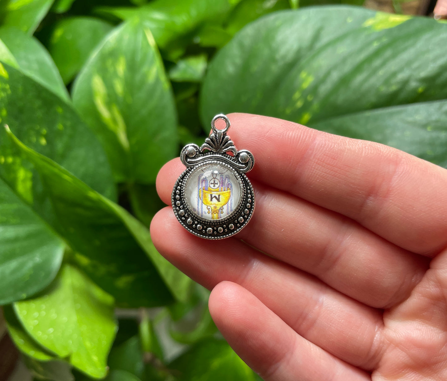 Minor Arcana Tarot Necklace - Vintage Inspired Handmade