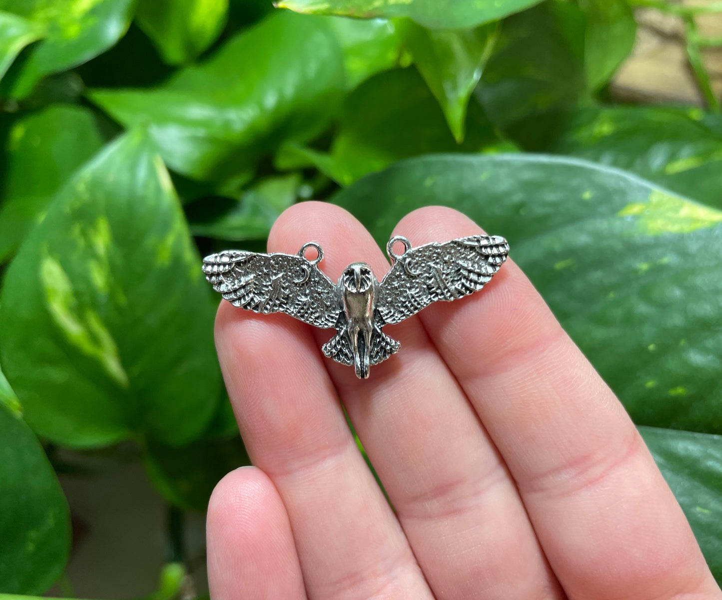 Owl Wing Span Charm