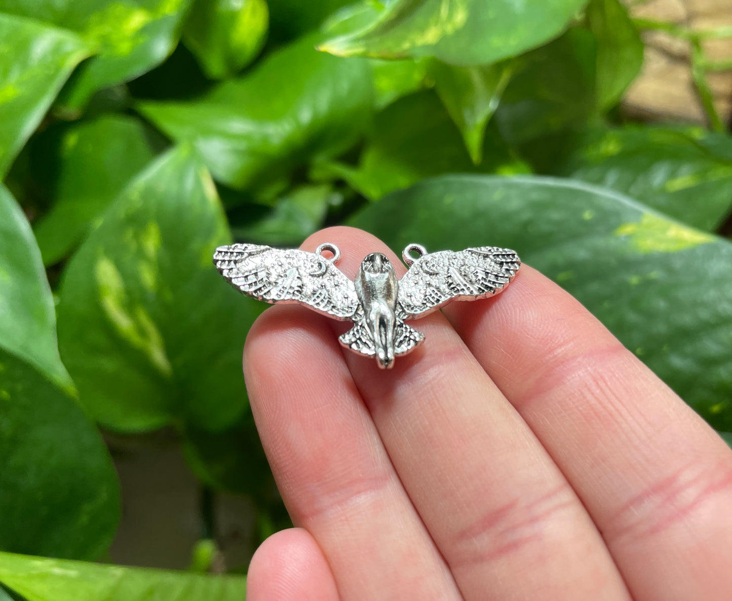 Owl Wing Span Charm