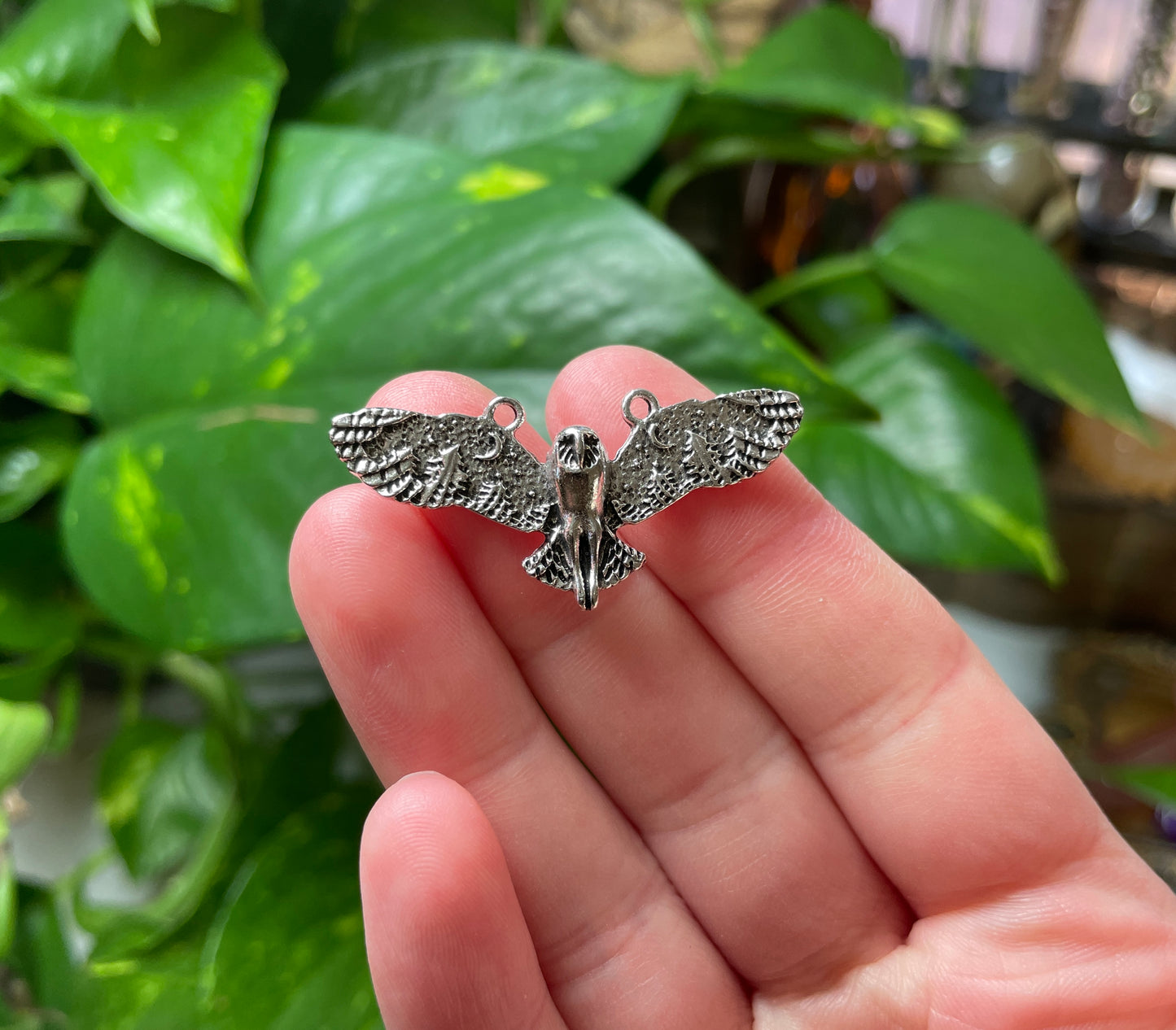 Owl Wing Span Charm