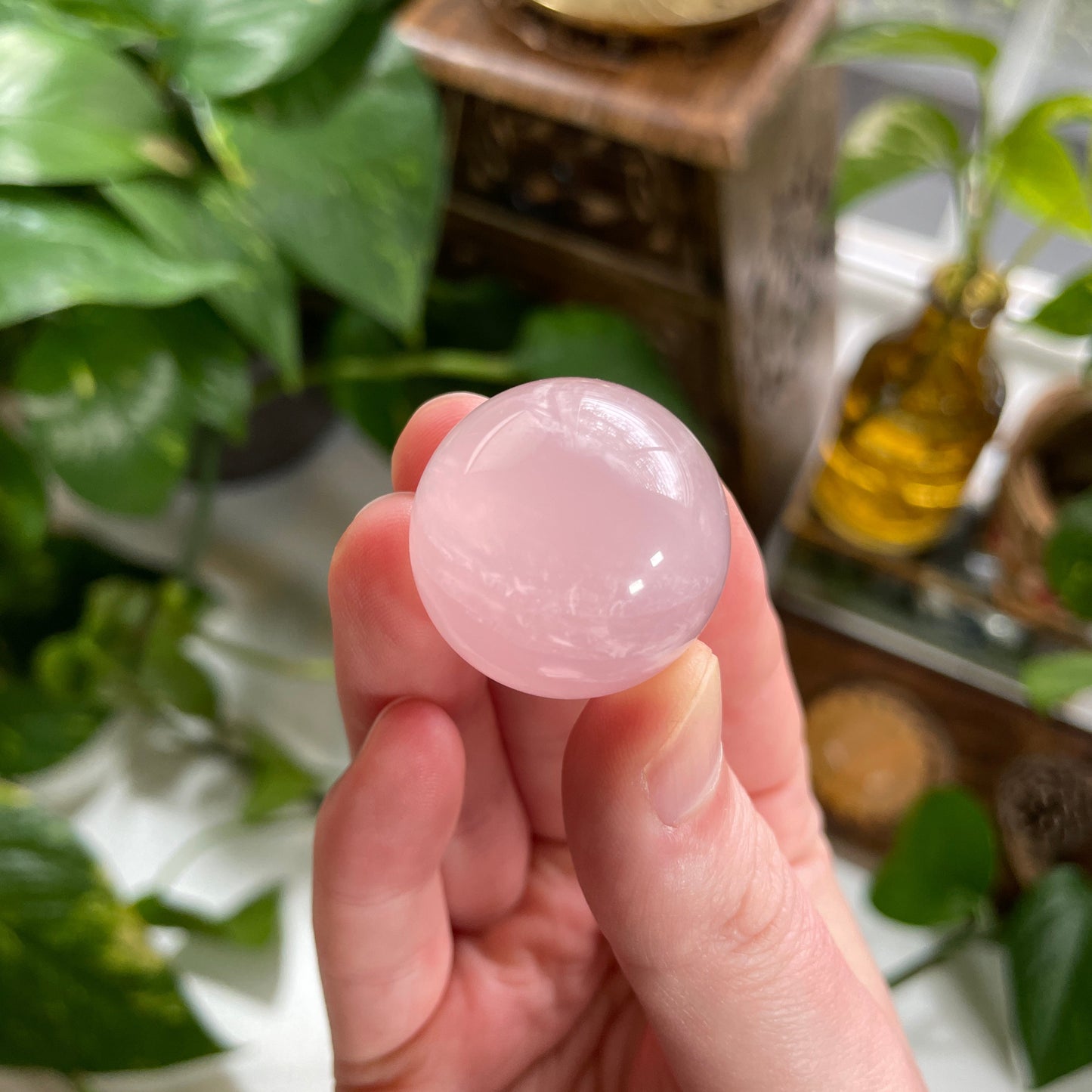 Rose Quartz Mini Sphere