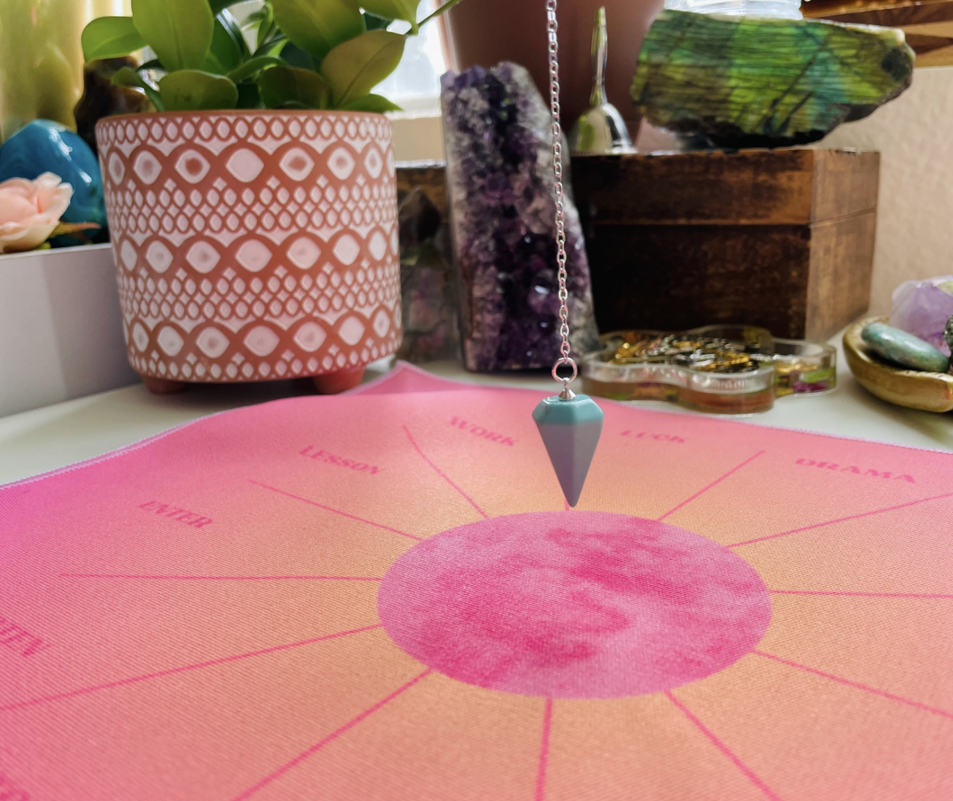 Pink Lunar Casting Cloth