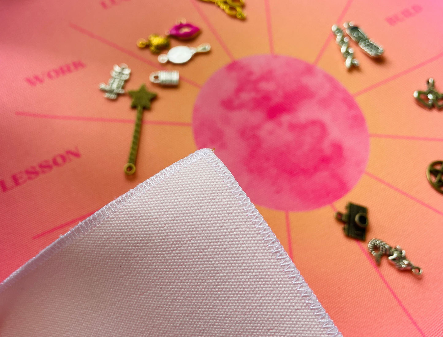 Pink Lunar Casting Cloth