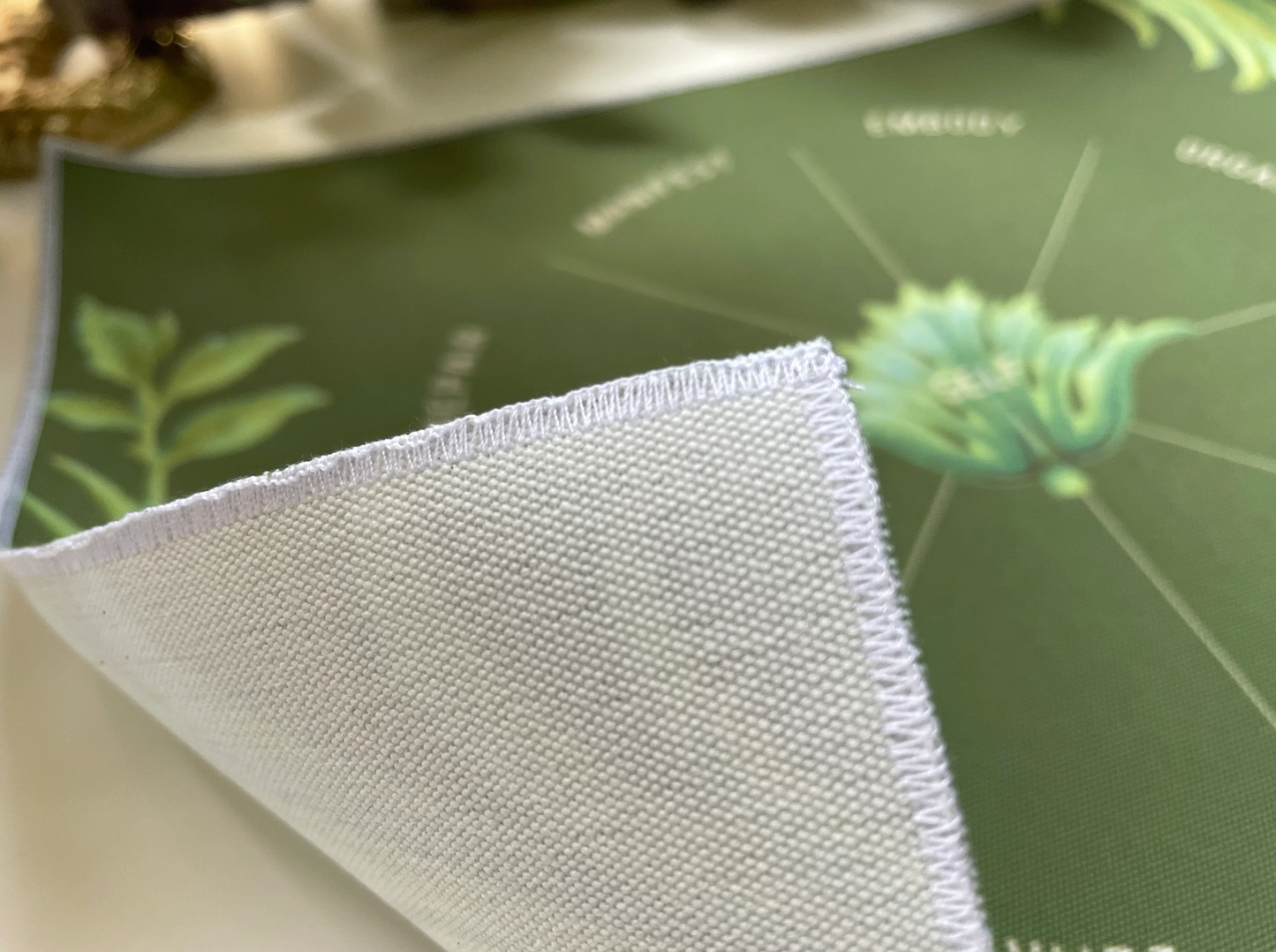 Leaf Circle Casting Cloth