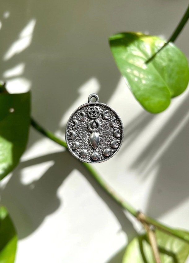 Goddess Moon Phase Pendant