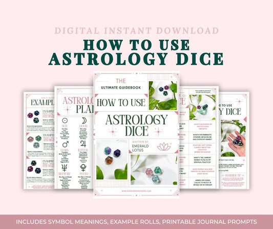 Astrology Dice Digital Guidebook