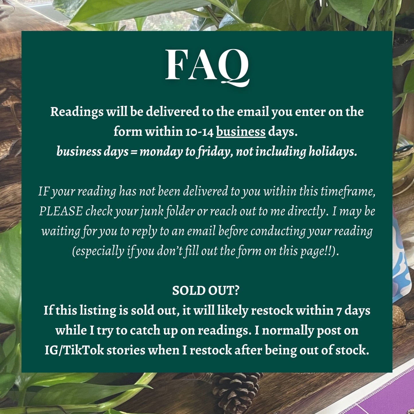 Year Ahead Charm & Tarot Reading (1 Hour)