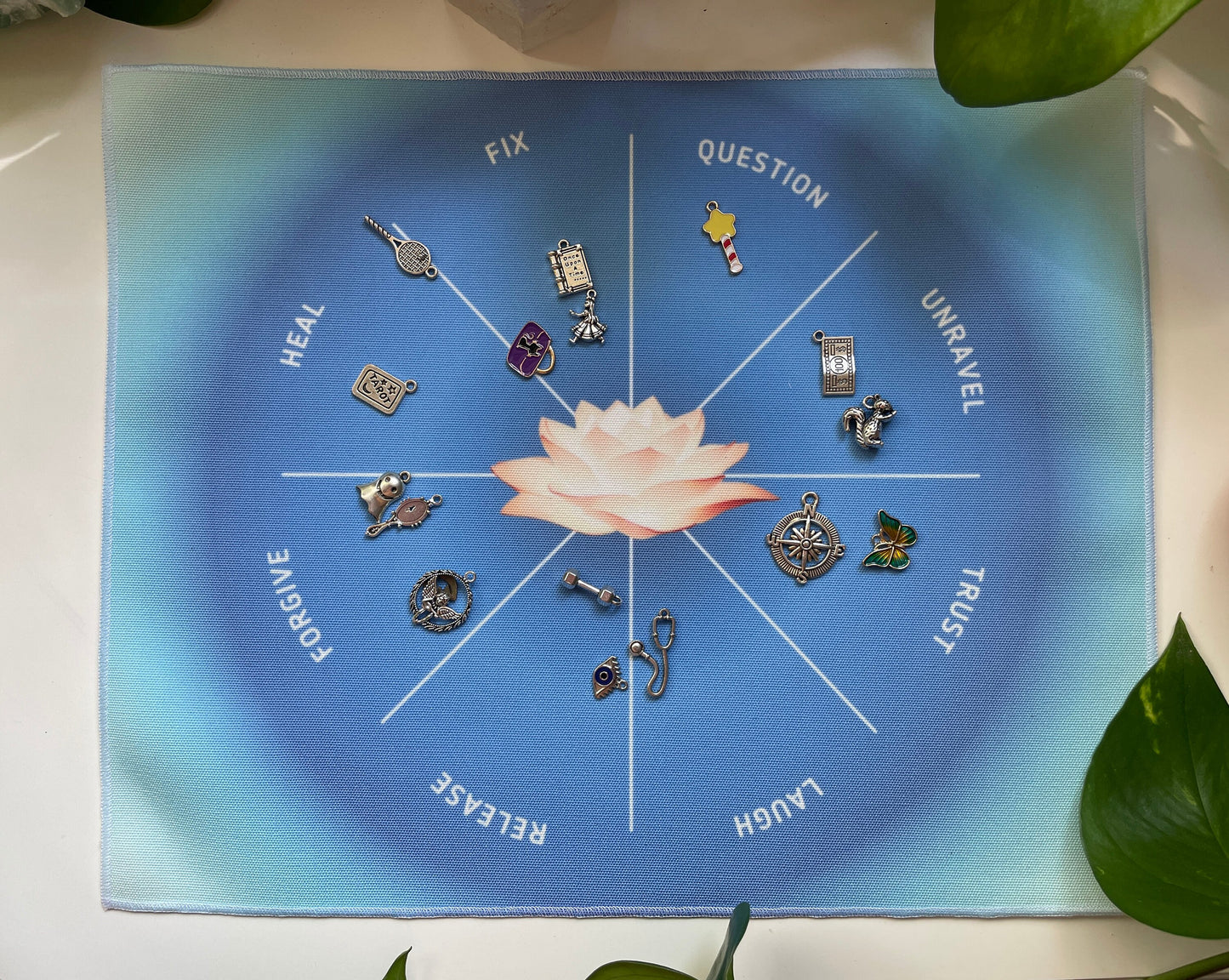 Healing Blue Lotus Casting Cloth