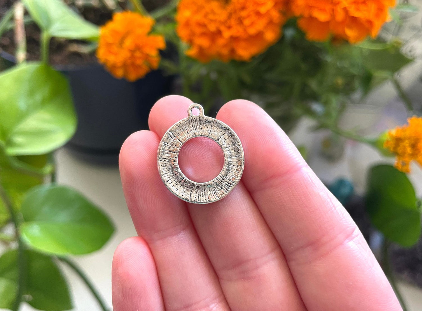 Moon Phase Open Pendant