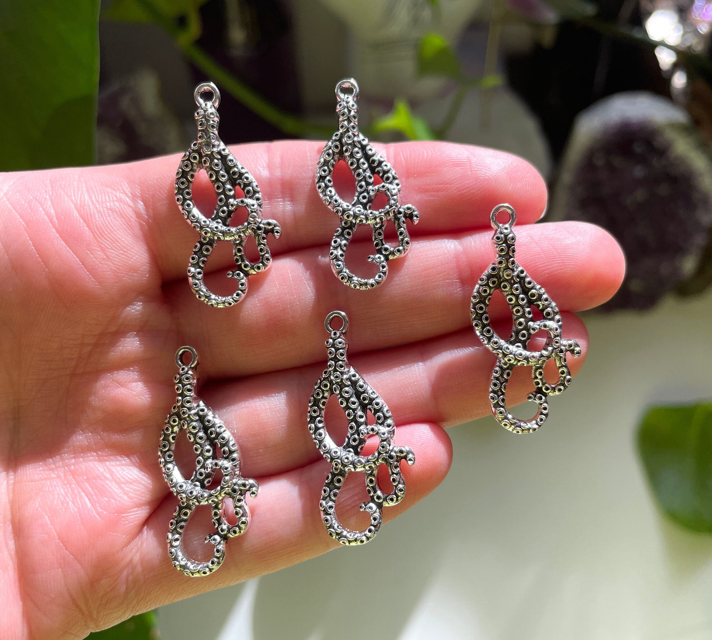 Octopus Tentacle Charm