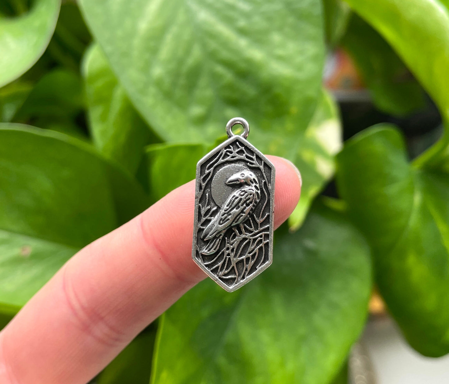 Mystic Crow Charm