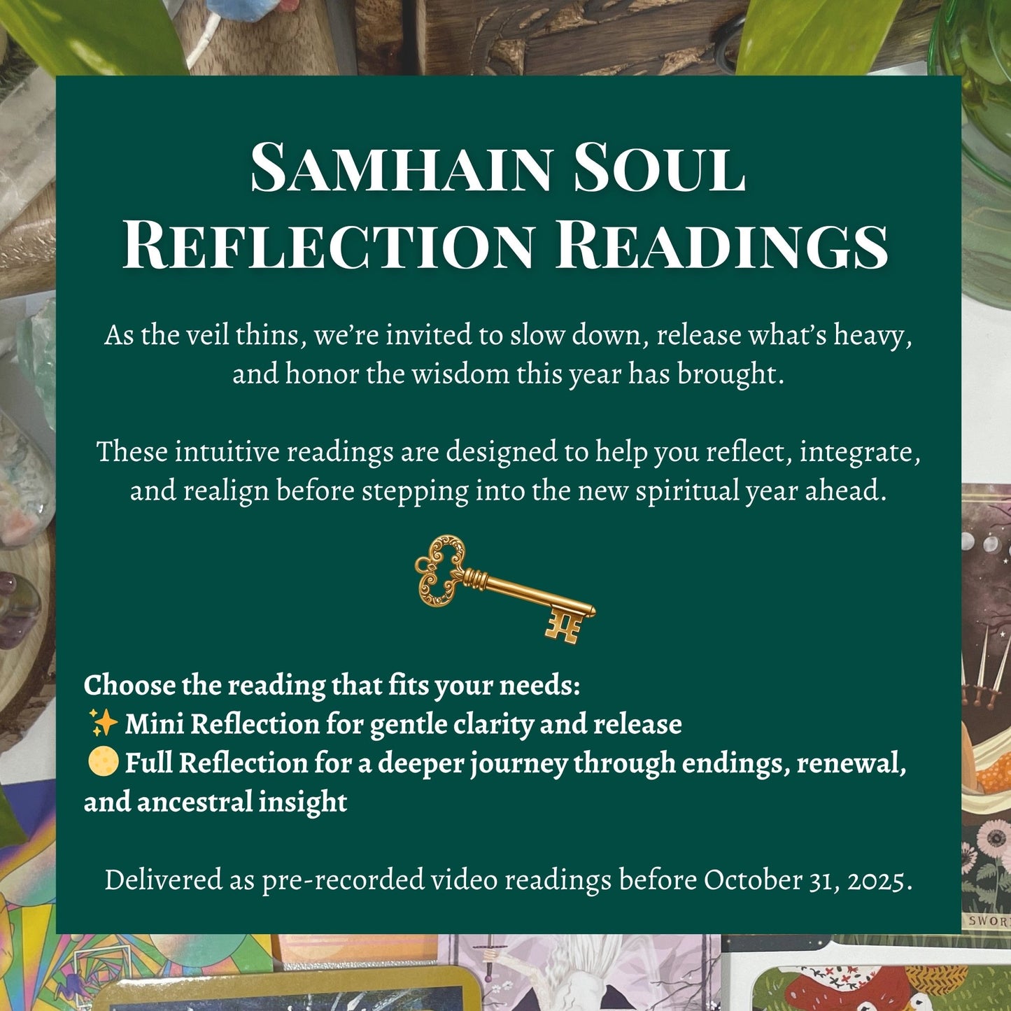 Samhain Soul Reflection Reading