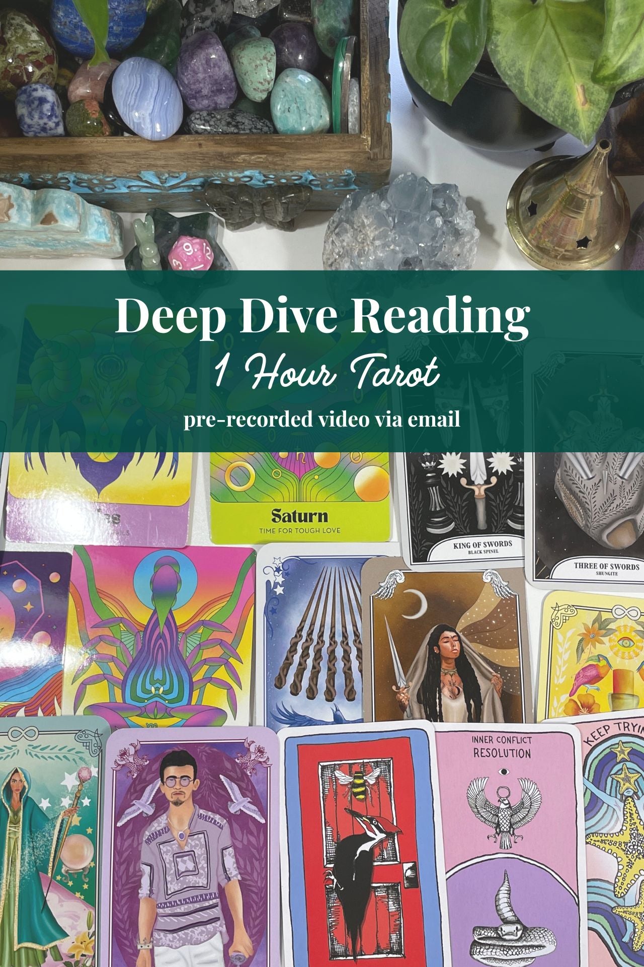 Deep Dive Tarot Reading (1 Hour)