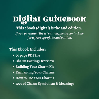 Learn Charm Casting Guidebook (Ebook Digital Download)