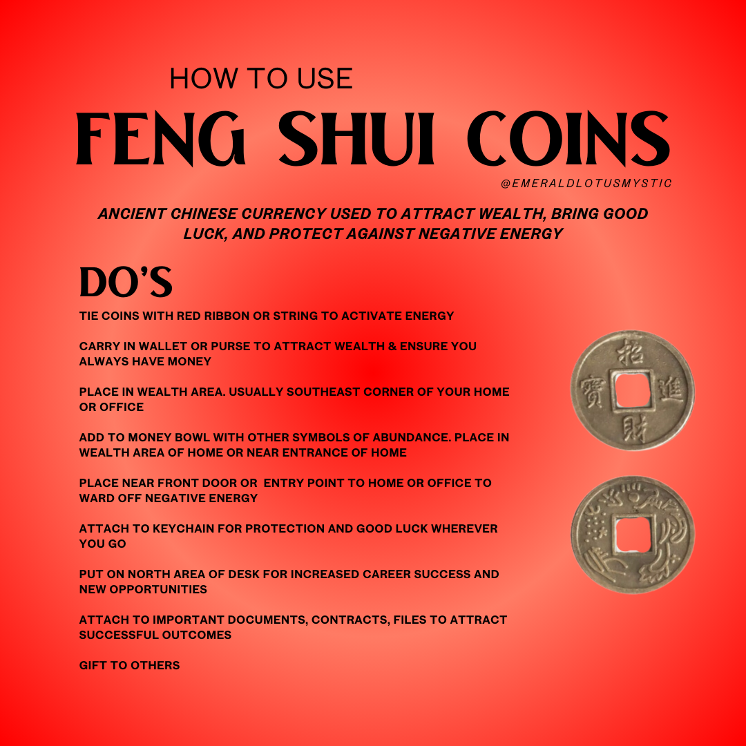 Feng Shui Chinese Lucky Coins