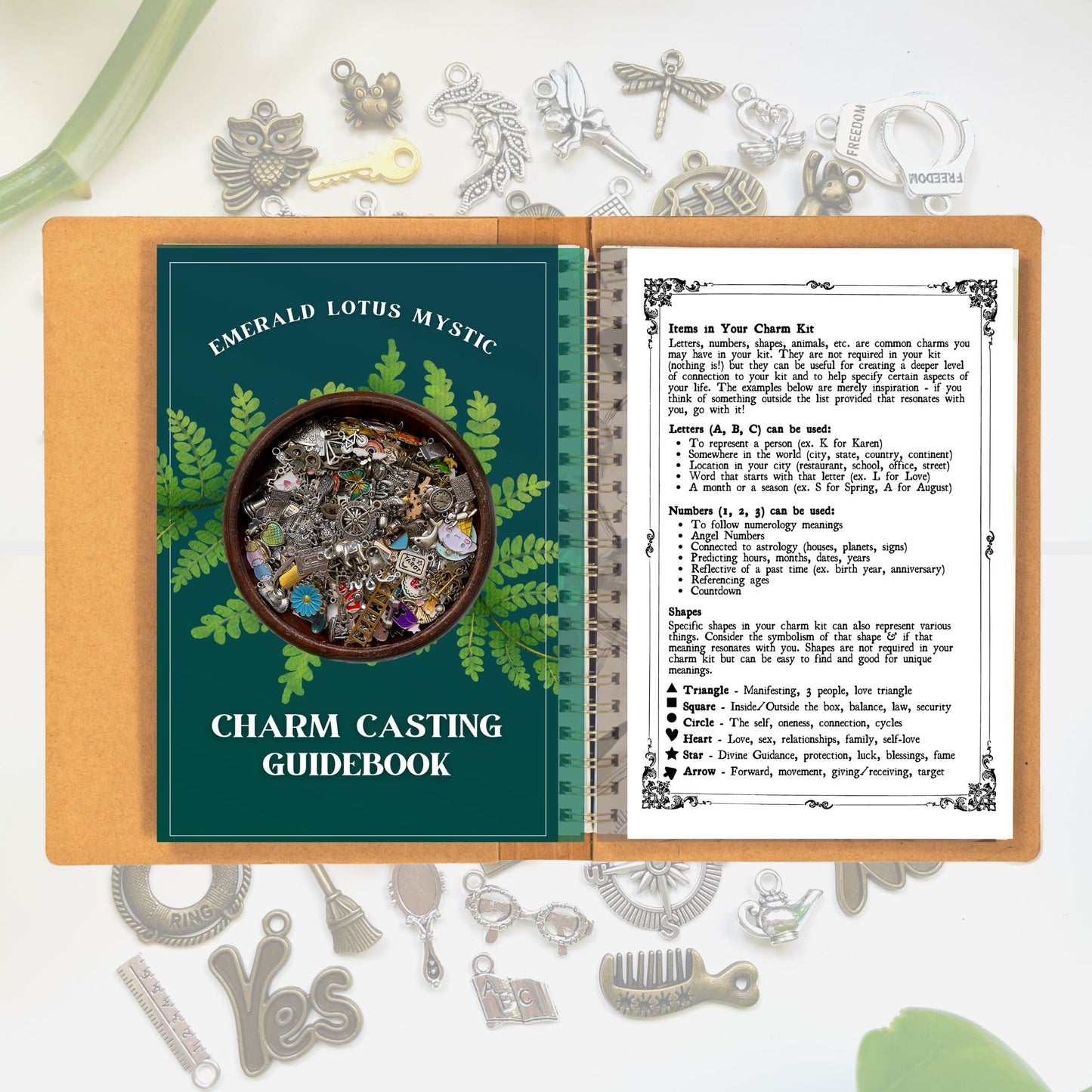 Learn Charm Casting Guidebook (Ebook Digital Download)