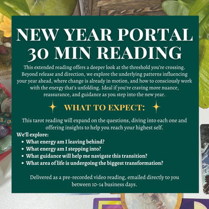 New Year Portal Tarot Reading