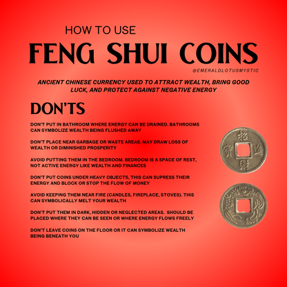 Feng Shui Chinese Lucky Coins