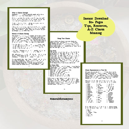 Learn Charm Casting Guidebook (Ebook Digital Download)