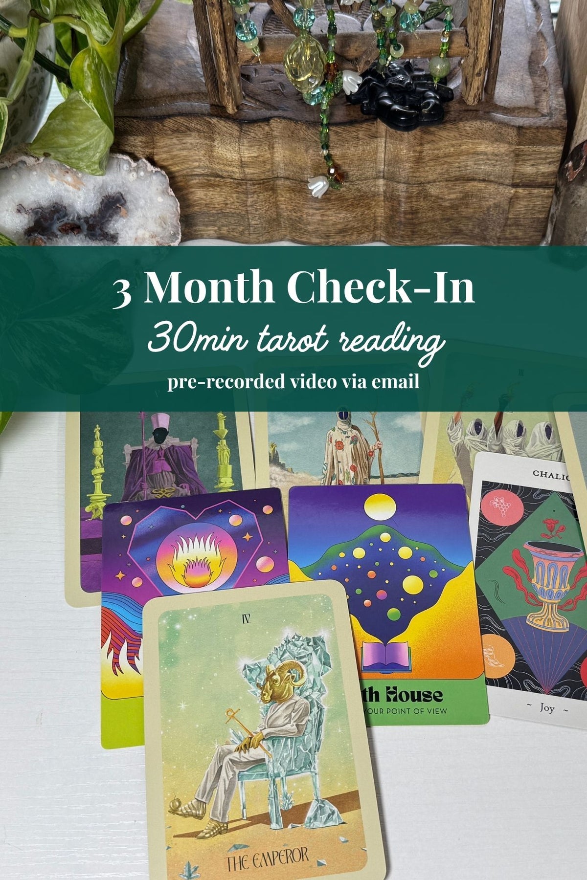 Monthly Tarot Check-In - 3 Month Package