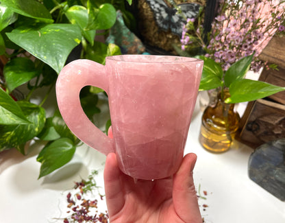 Rose Quartz Cup and Saucer A