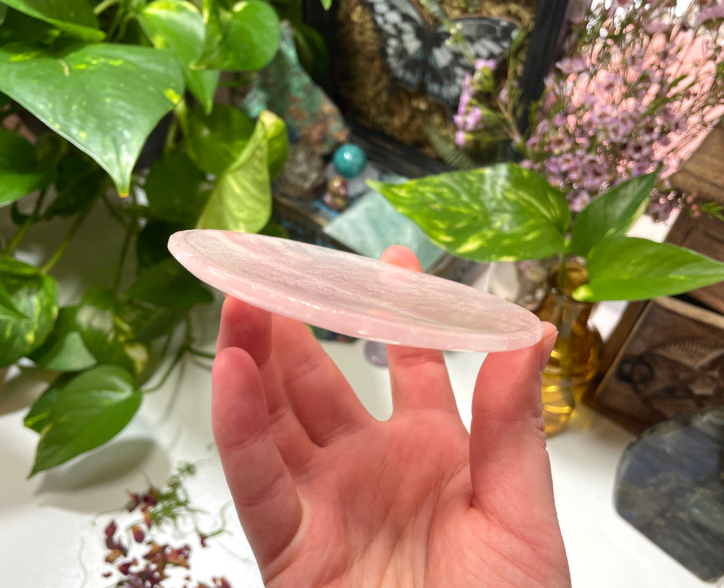 Rose Quartz Cup and Saucer A