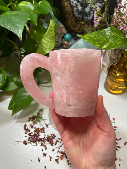 Rose Quartz Cup and Saucer B