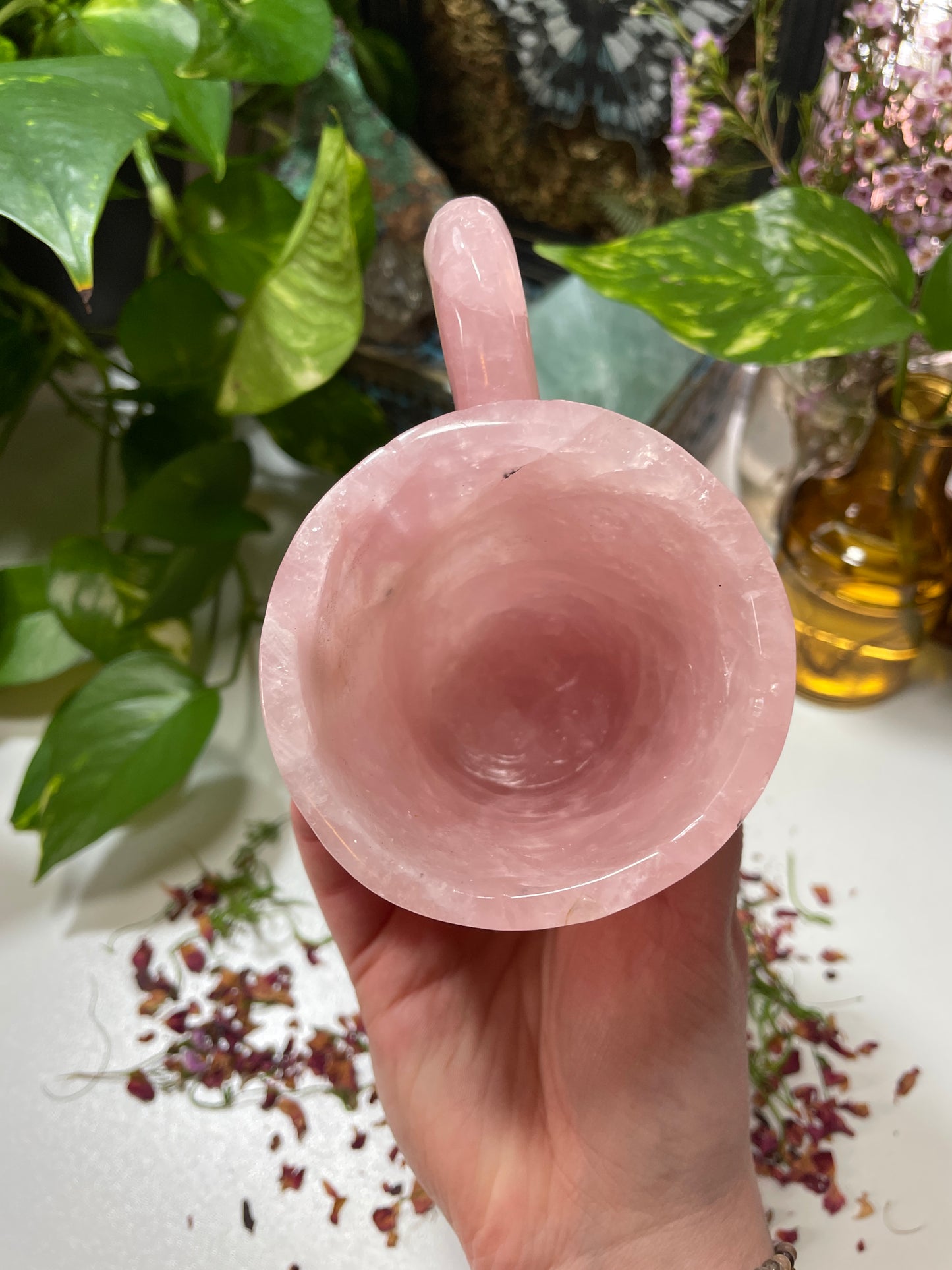 Rose Quartz Cup and Saucer B