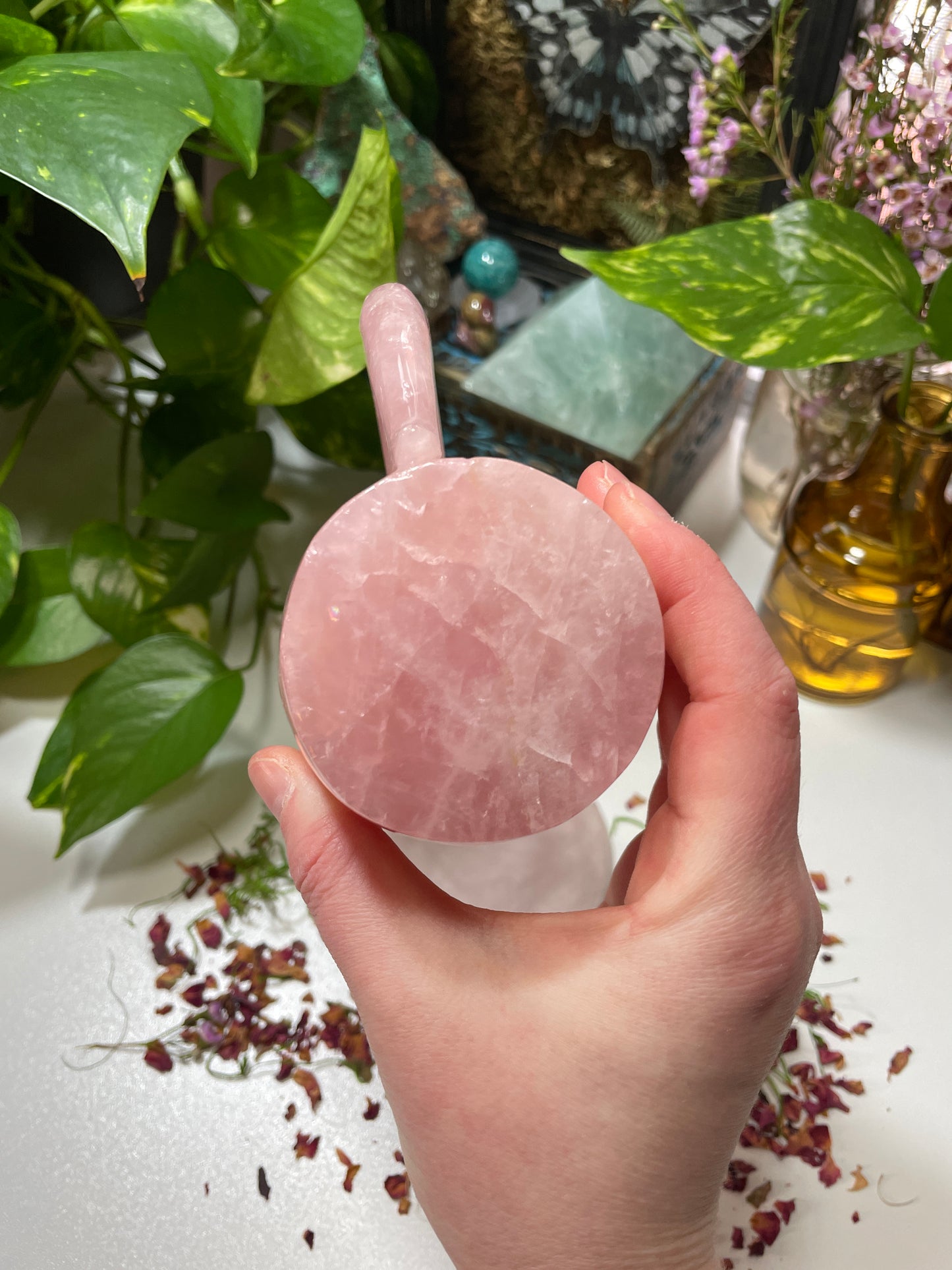 Rose Quartz Cup and Saucer B