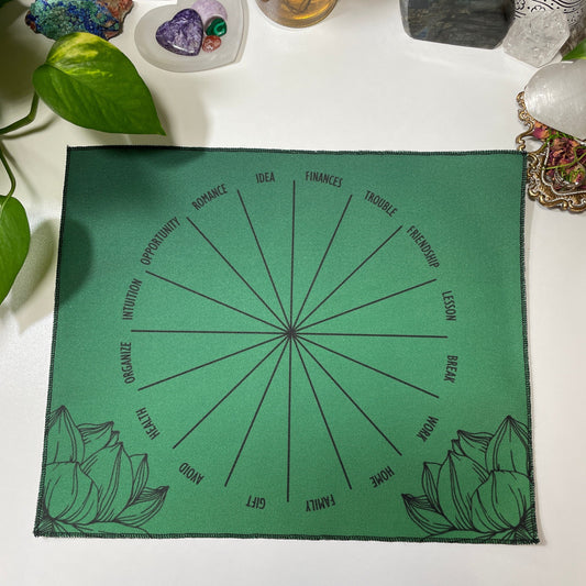 Green Circle Casting Cloth