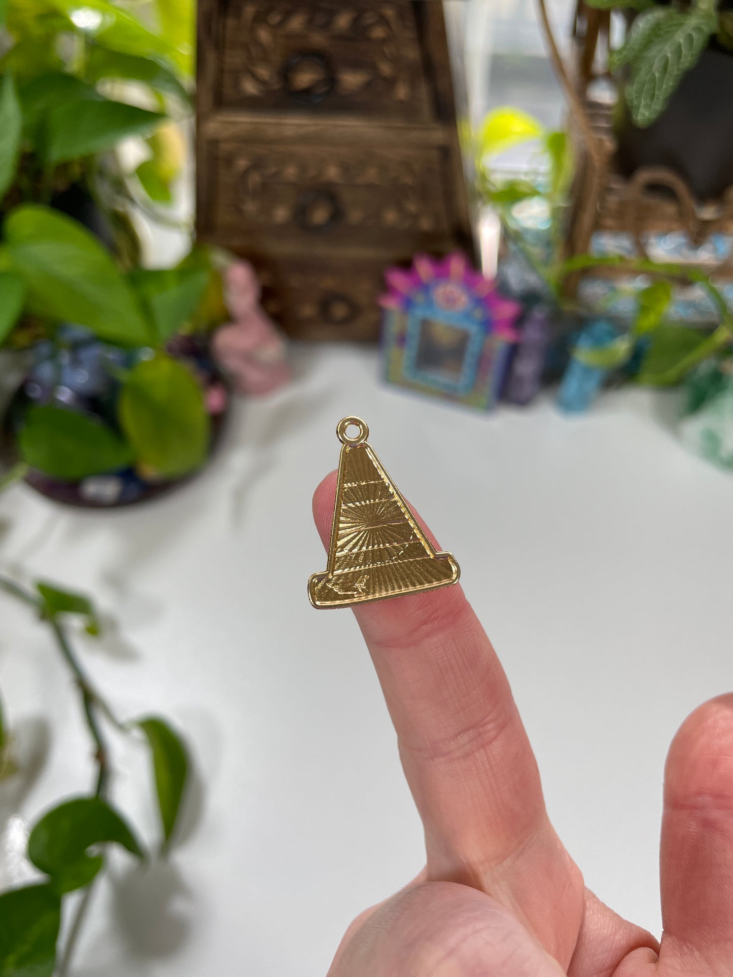 Caution Ahead – Traffic Cone Charm